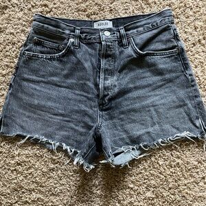 AGOLDE Women's Dee high rise shorts size 29. Moxie wash